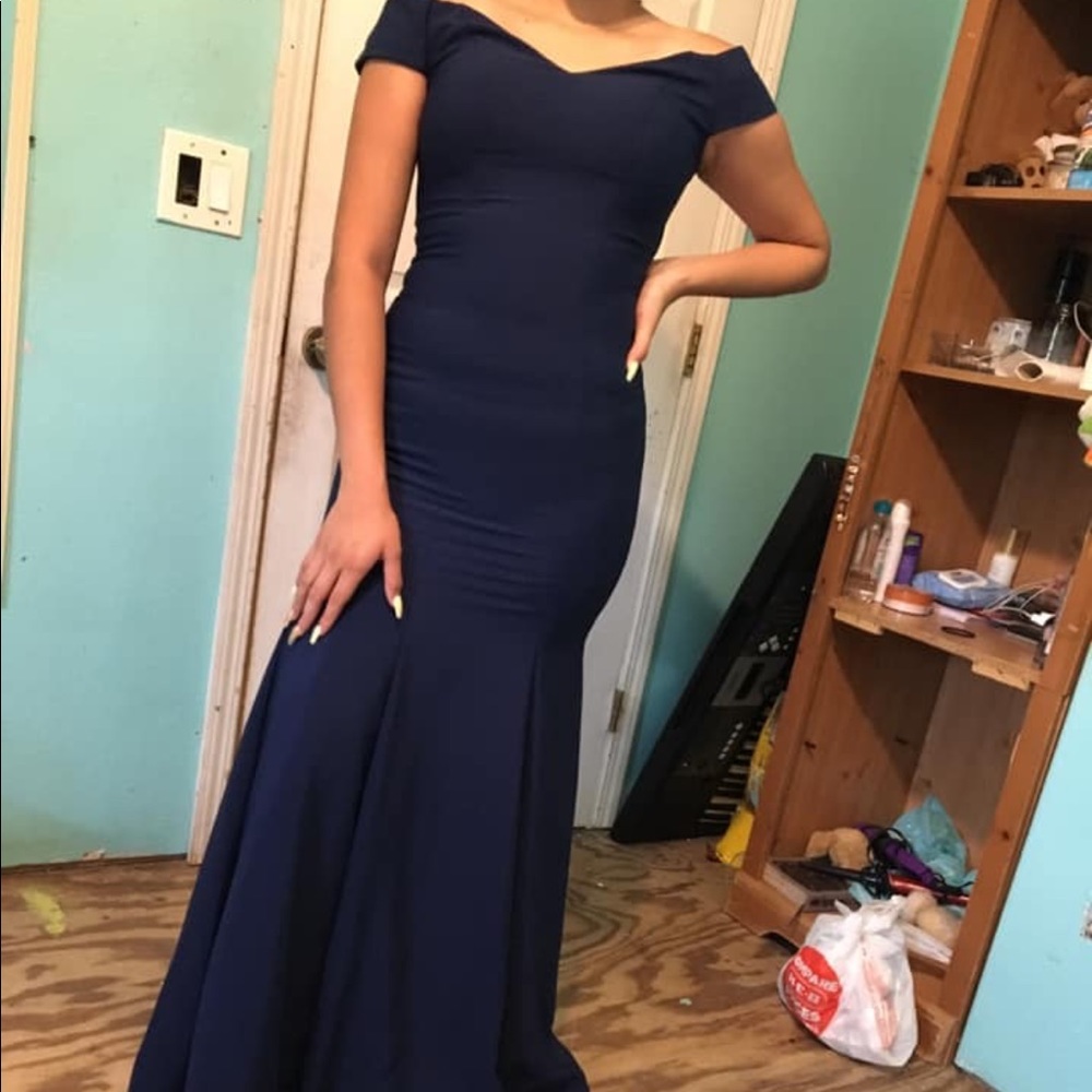 Navy Formal Dress